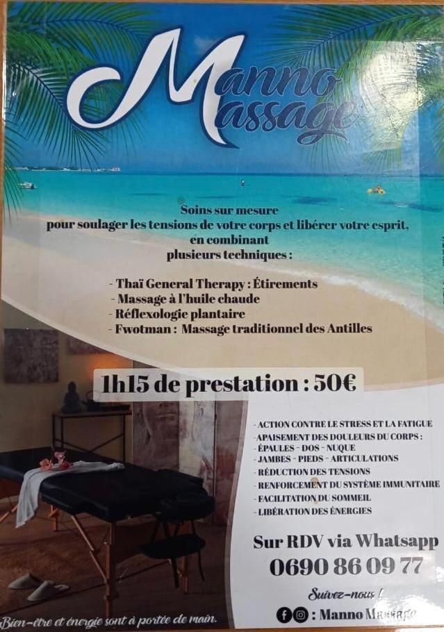 Agreable Appartement A 2 Pas Des Plages Le Gosier  Exterior photo